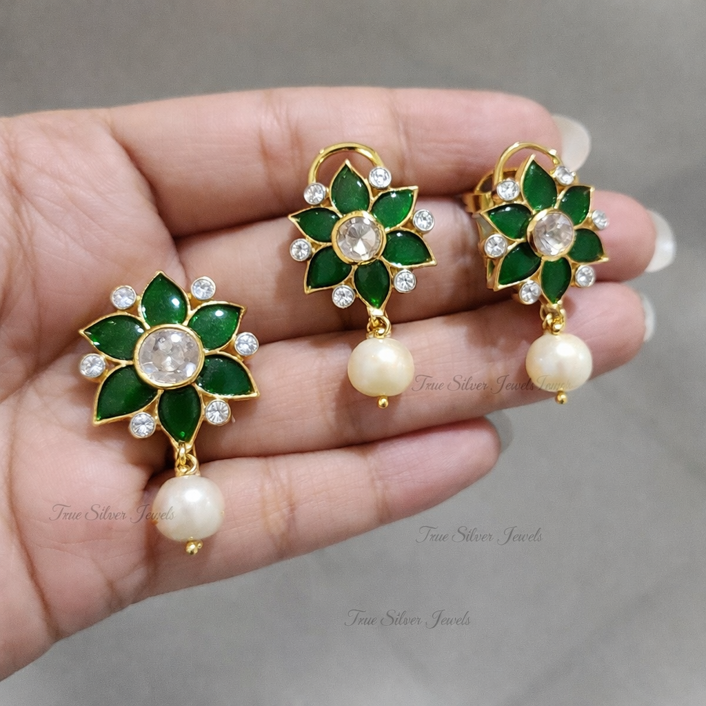925 Silver Chanda Pendant Set