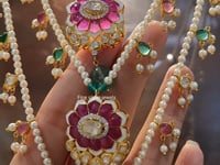 925 Silver Karuna Floral Necklace