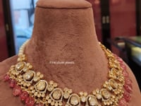 925 Silver Rivaah Polki Necklace Set
