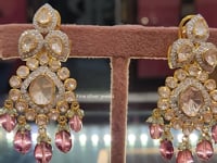 925 silver Gul Polki Earrings