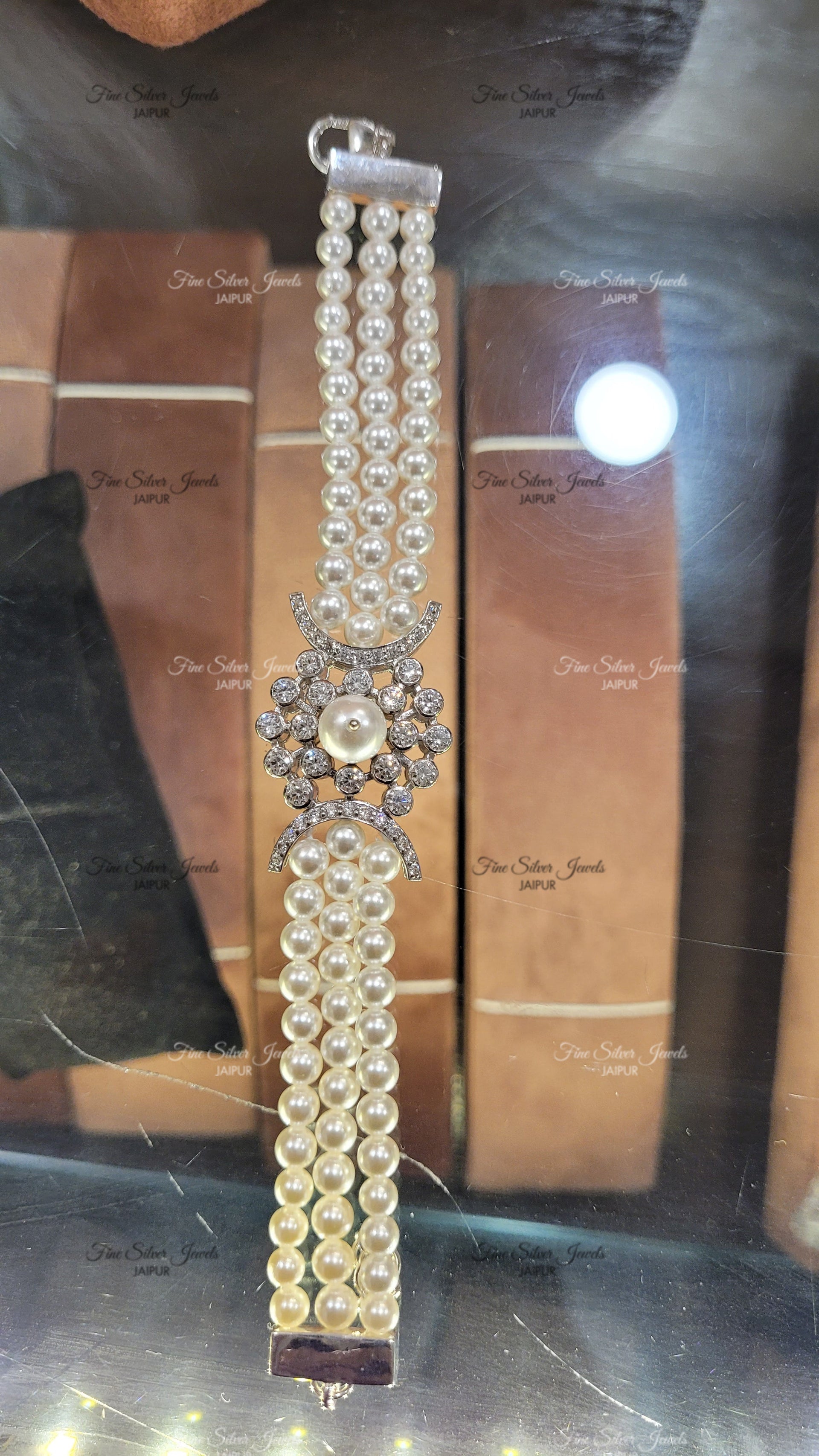 925 silver FAIRYTALE PEARL BRACELET finesilverjewels
