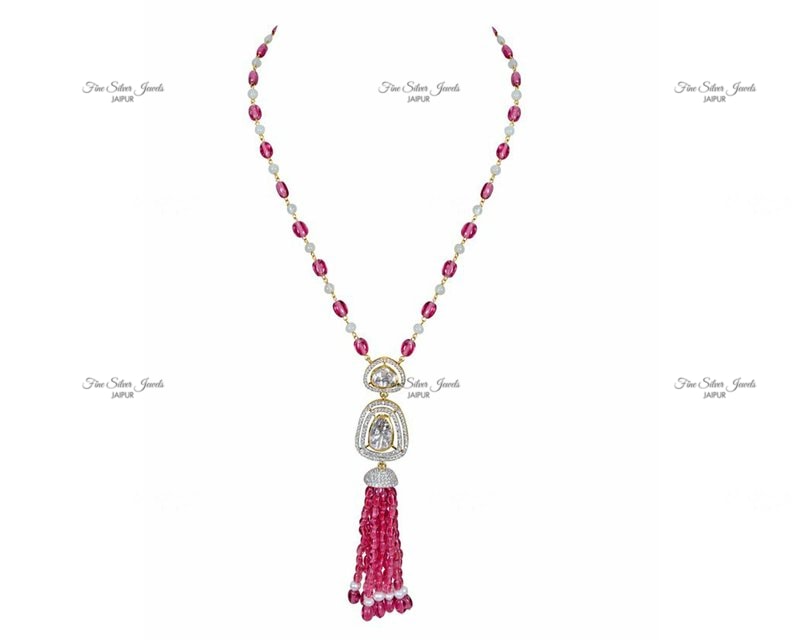 RUBY LOVE NECKCHAIN finesilverjewels