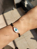 EVIL EYE MANGALSUTRA BRACELET finesilverjewels