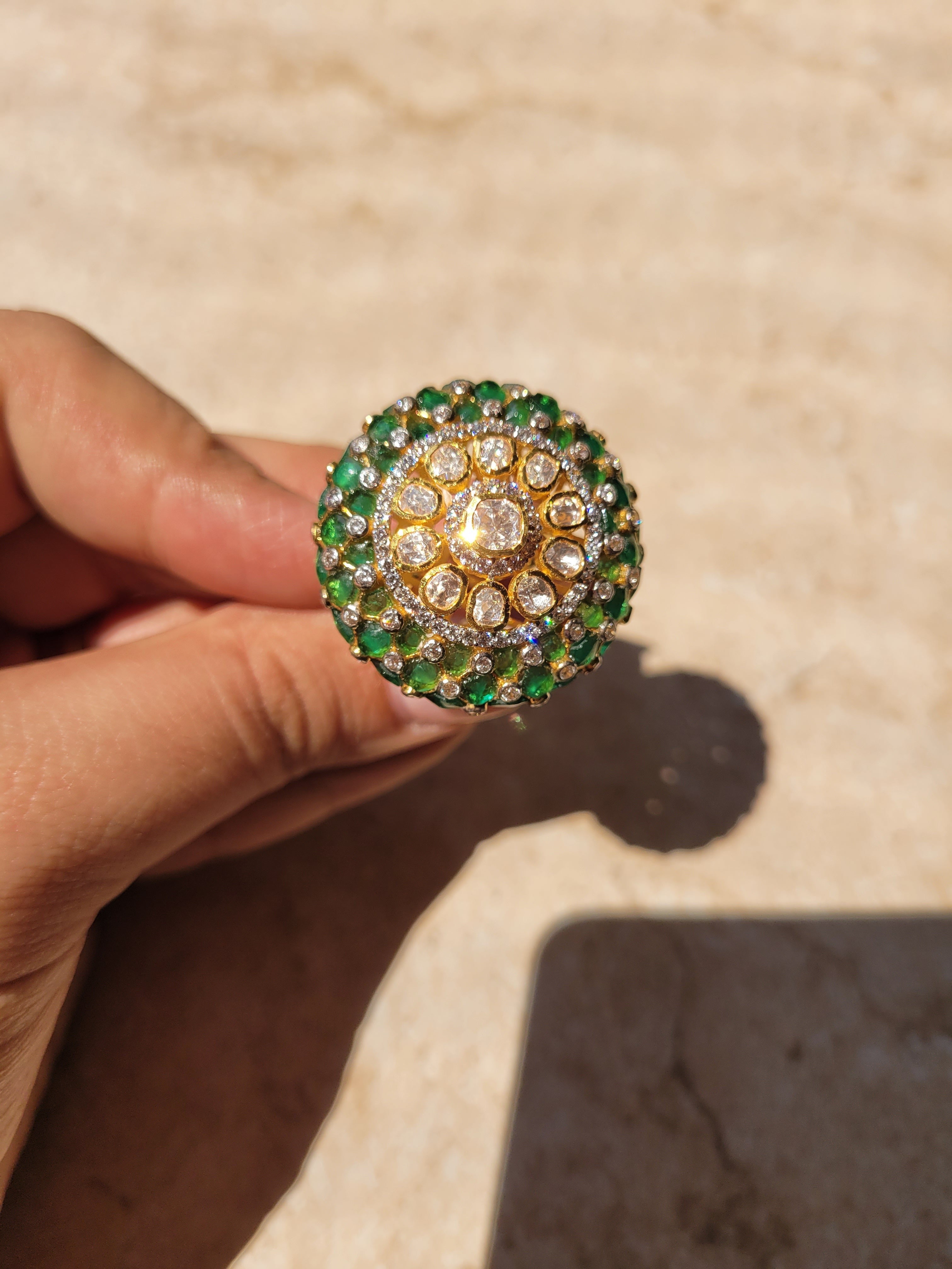 Gold Jewellery - Jodha Akbar Gold Rings🔥 91.6 Hallmark ♥️ Dm For Enquiries  🙏 #ringforgirls #ringforwomen #gold #goldrings #beautiful #weddingseason  #gift #jewellery | Facebook