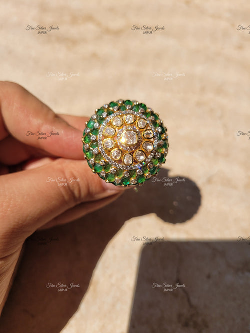92.5 silver ROYAL JODHA RING finesilverjewels