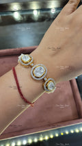 DELICATE POLKI BRACELET finesilverjewels