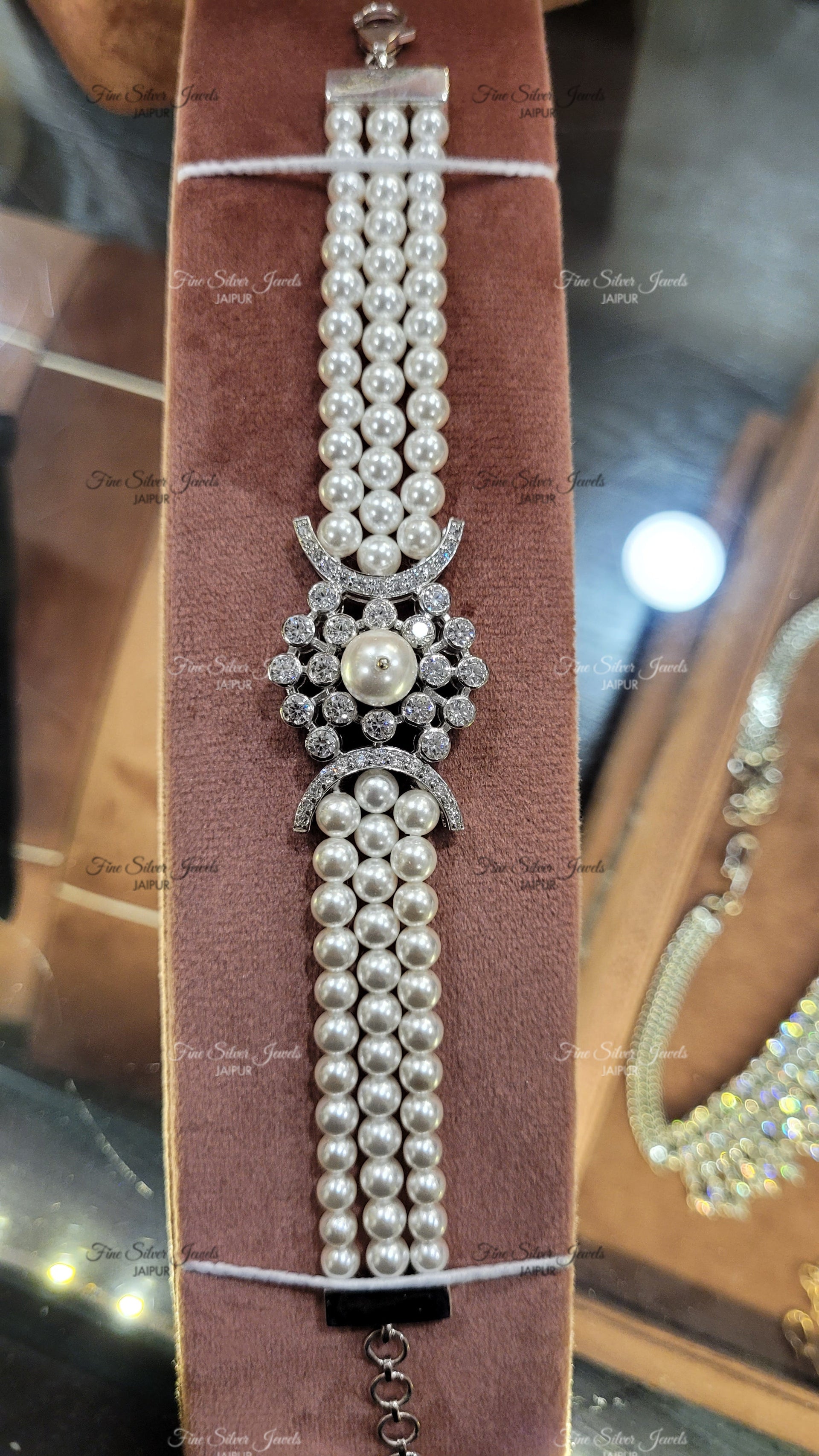 925 silver FAIRYTALE PEARL BRACELET finesilverjewels