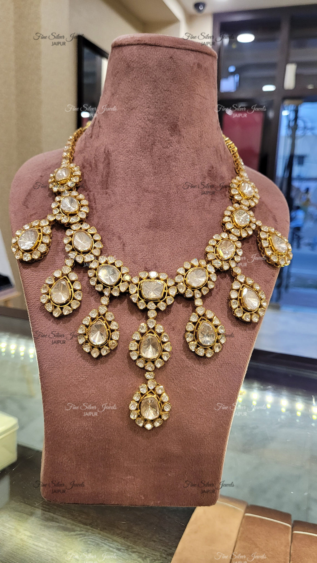 RAAS POLKI NECKLACE SET finesilverjewels