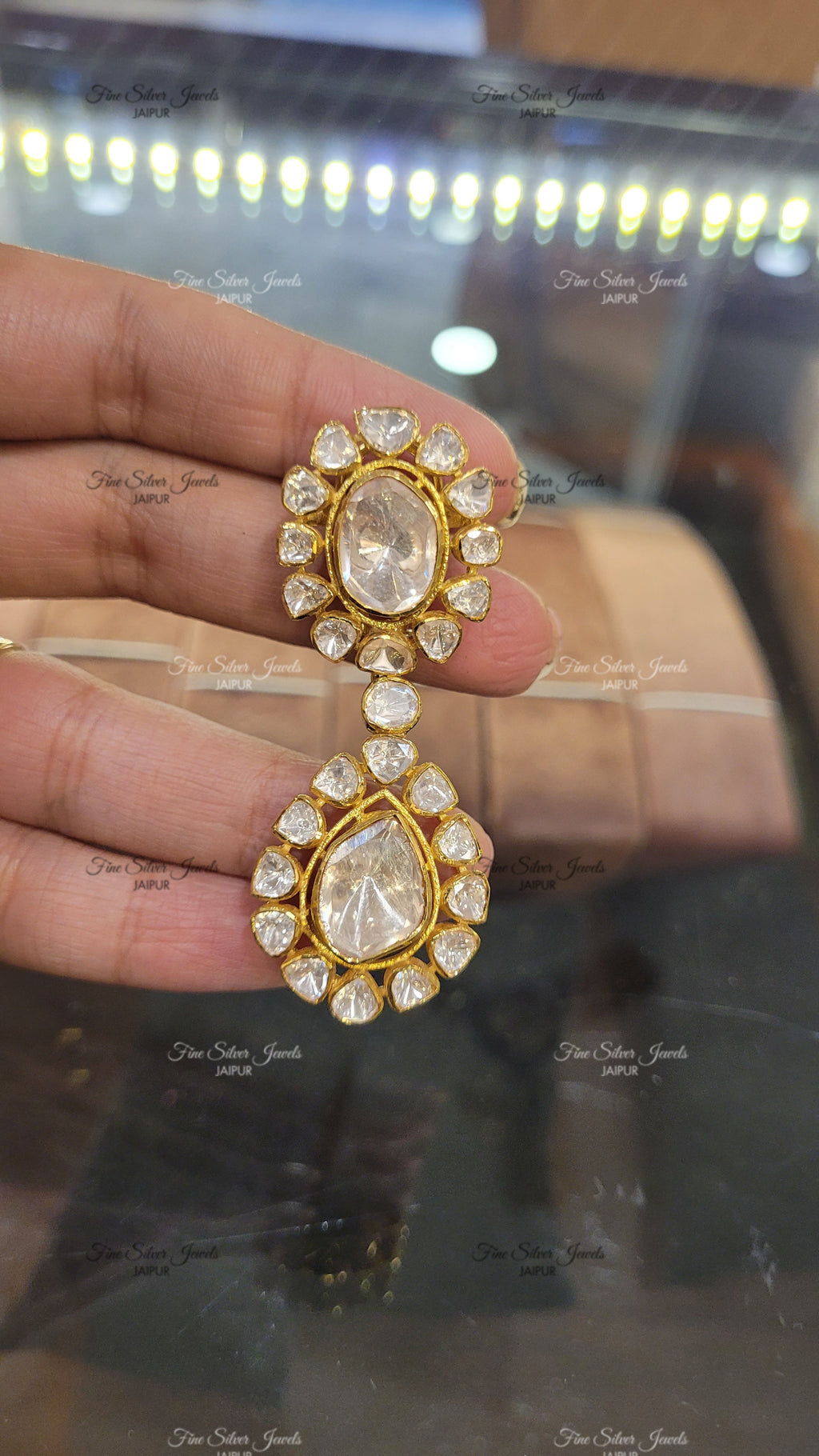 RAAS POLKI NECKLACE SET finesilverjewels