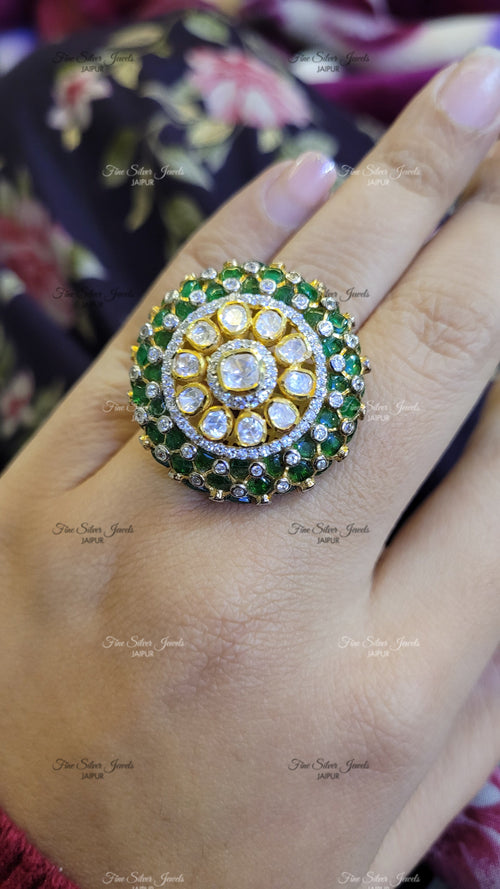 92.5 silver ROYAL JODHA RING finesilverjewels