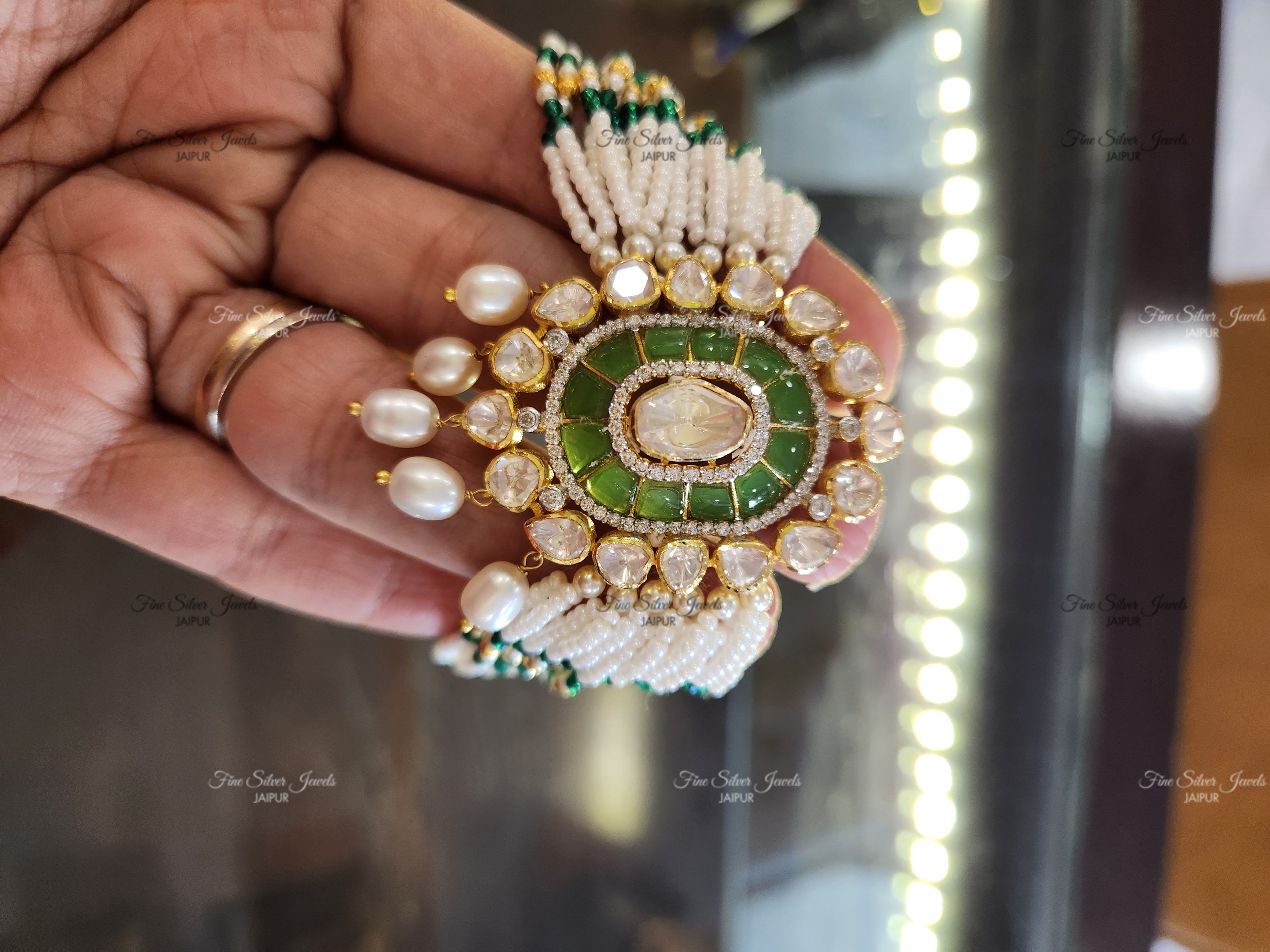 APSARA POLKI BRACELET finesilverjewels