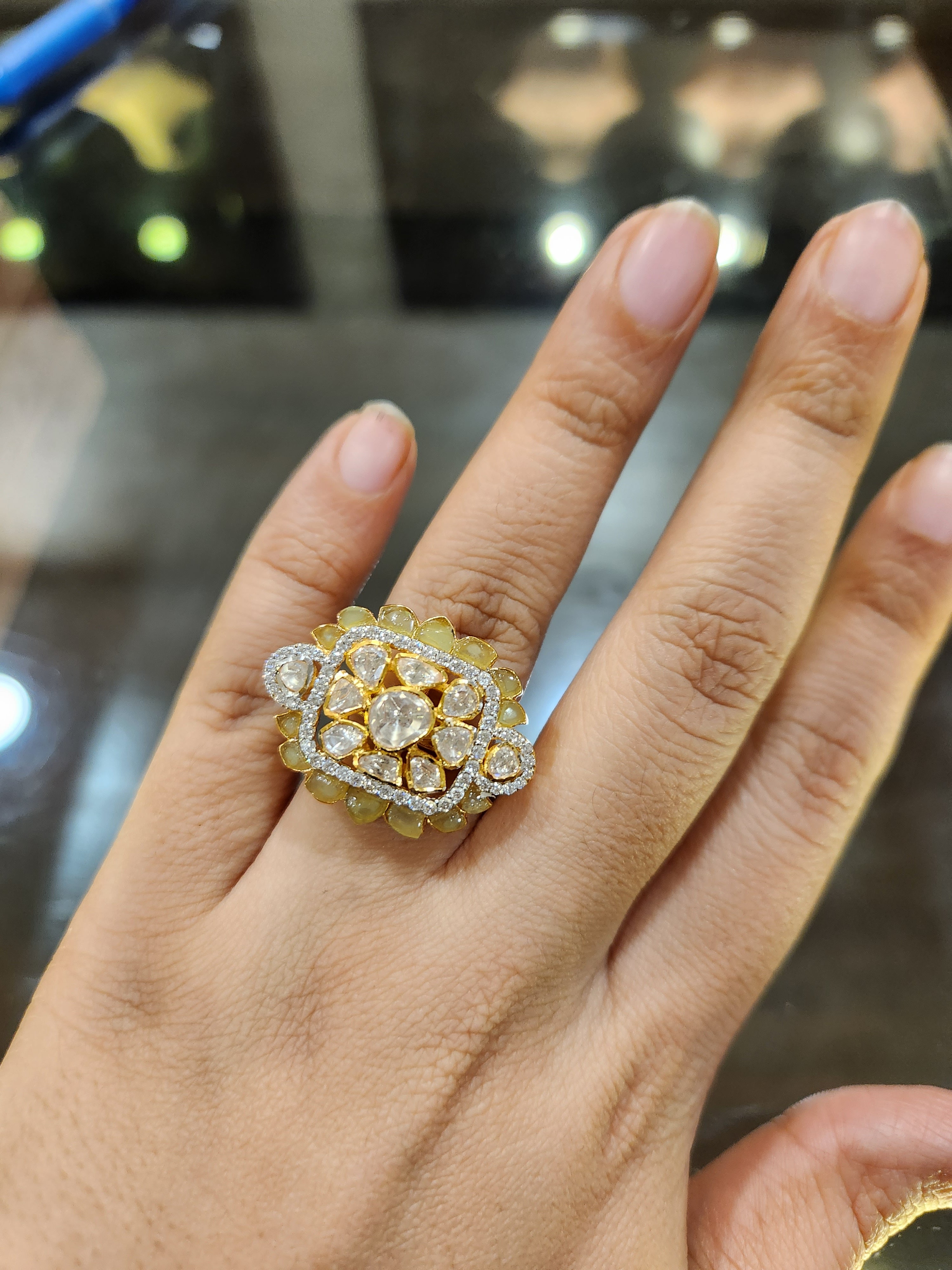 Exquisite Wave Style Diamond Ring for Under 25K - Candere by Kalyan  Jewellers