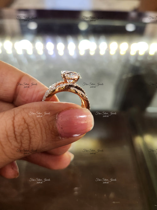 SOLITAIRE RING finesilverjewels