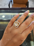 925 Silver Raag Polki Ring finesilverjewels