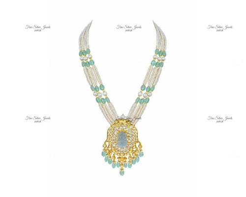 92.5 silver MAHARANI LOOK NECKLACE finesilverjewels