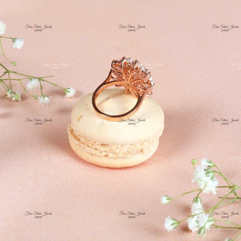 PEAR PARTY RING finesilverjewels