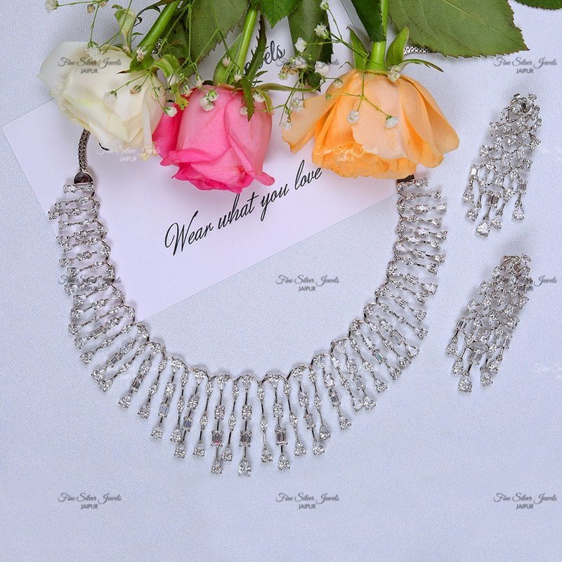 BIG DAY CELEBRATION NECKLACE SET finesilverjewels