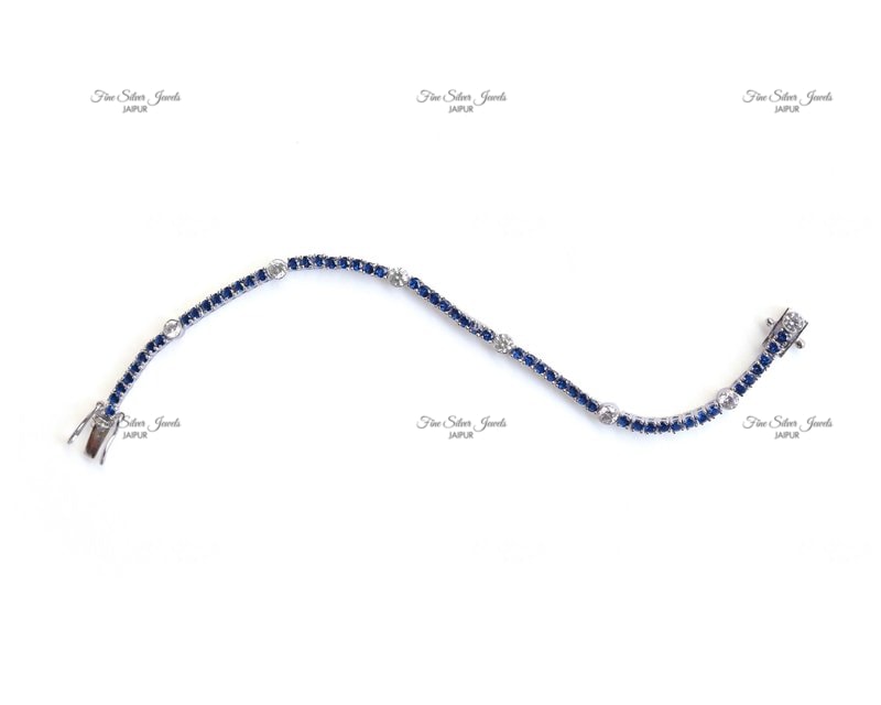 FOREVER BLUE BRACELET finesilverjewels