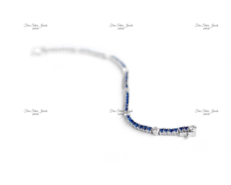FOREVER BLUE BRACELET finesilverjewels