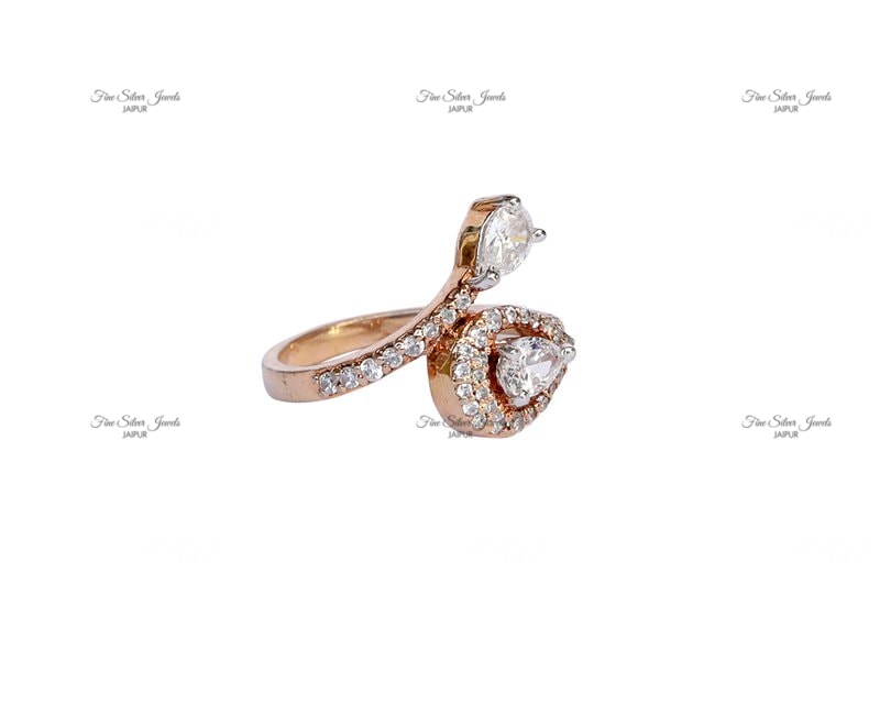PEAR LOVE RING finesilverjewels
