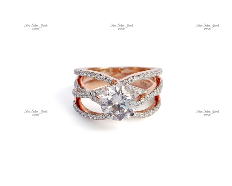 SOLITAIRE RING finesilverjewels