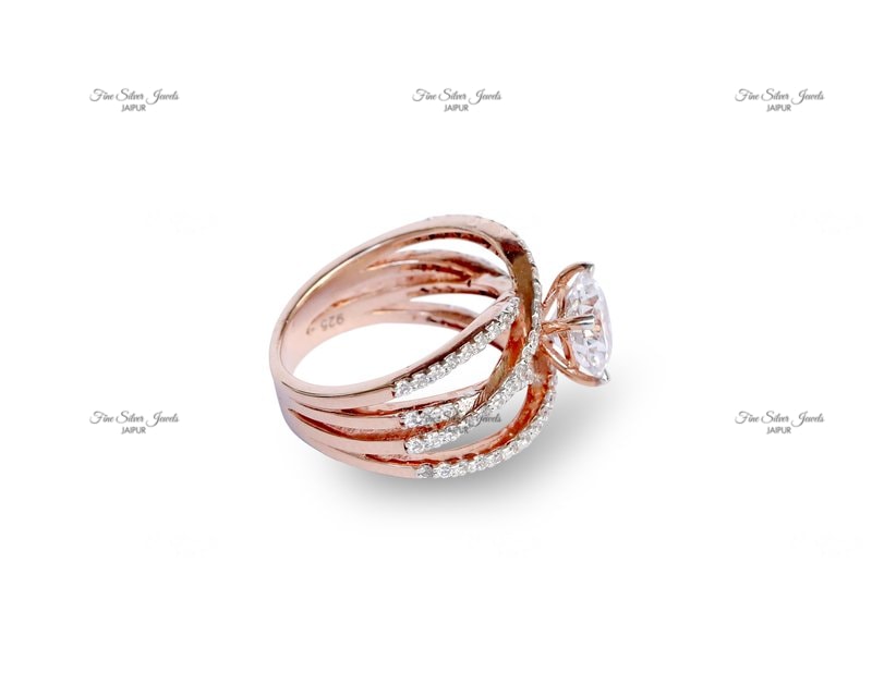 SOLITAIRE RING finesilverjewels