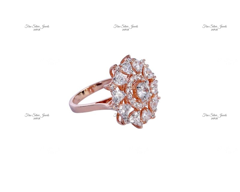 PEAR PARTY RING finesilverjewels