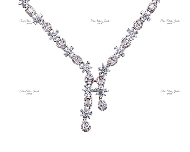 STRAIGHT FROM HEART NECKLACE finesilverjewels