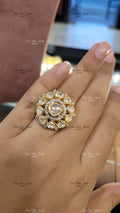 KALAJEE POLKI SIGNATURE RING finesilverjewels