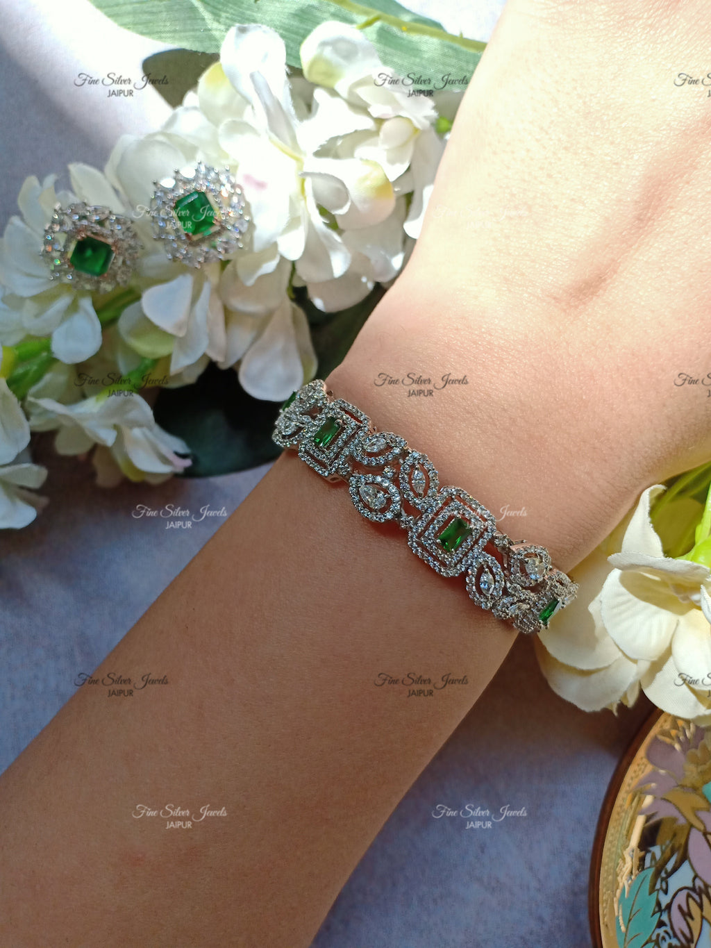 COCKTAIL LOVE BRACELET finesilverjewels