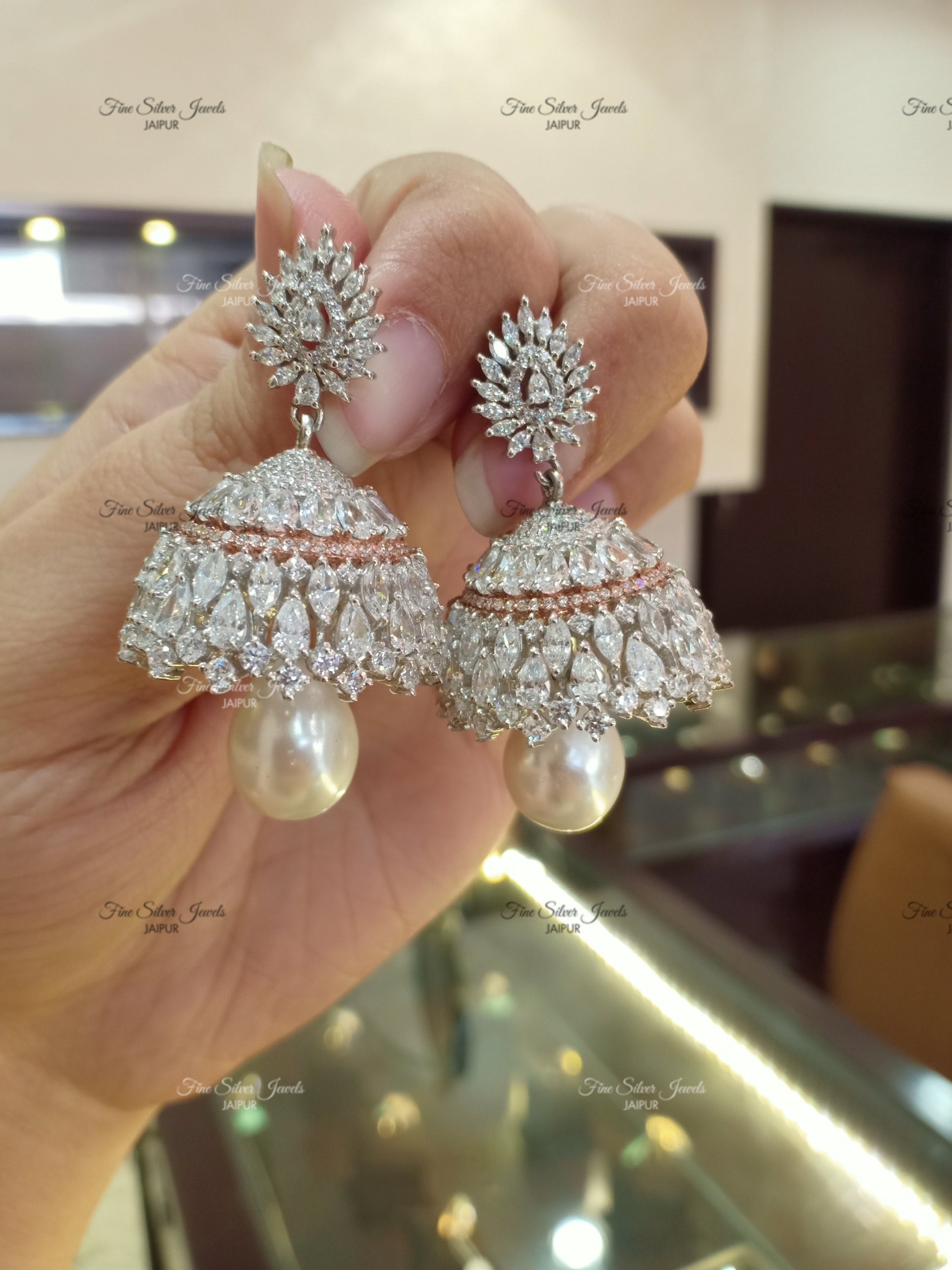FOREVER JHUMKAS finesilverjewels