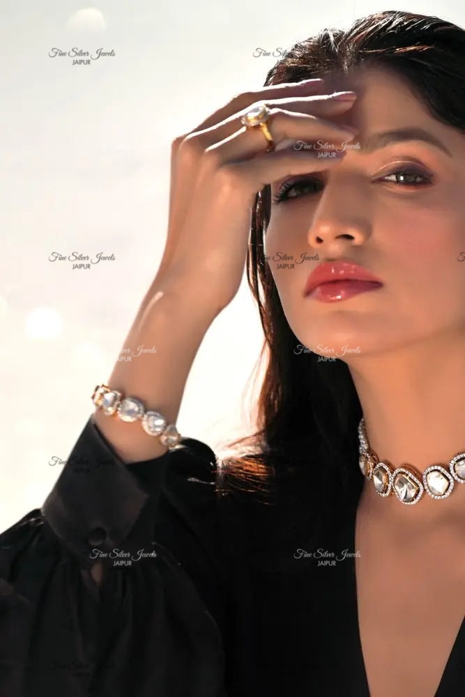 POLKI BRACELET finesilverjewels