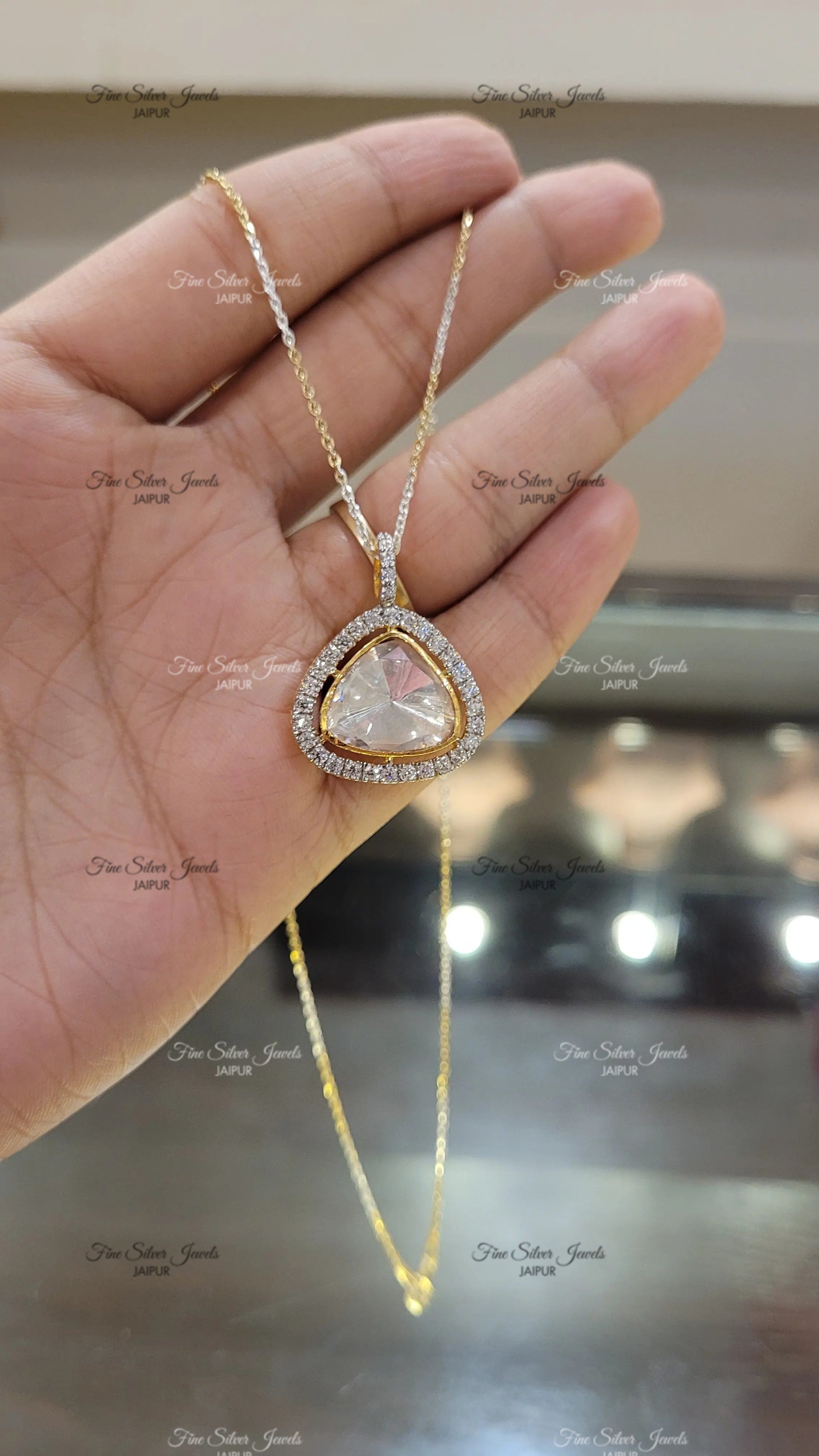 POLKI EVERYDAY PENDANT finesilverjewels