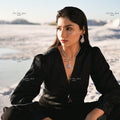 SCINTILLATING DIAMONDS NECKLACE finesilverjewels