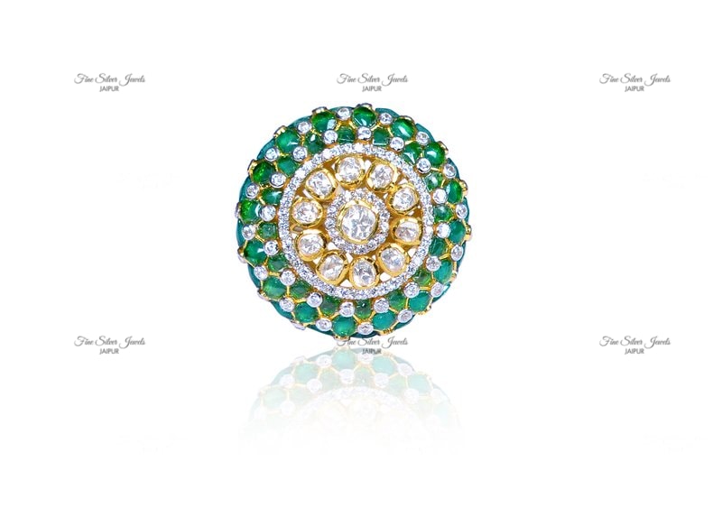 92.5 silver ROYAL JODHA RING finesilverjewels
