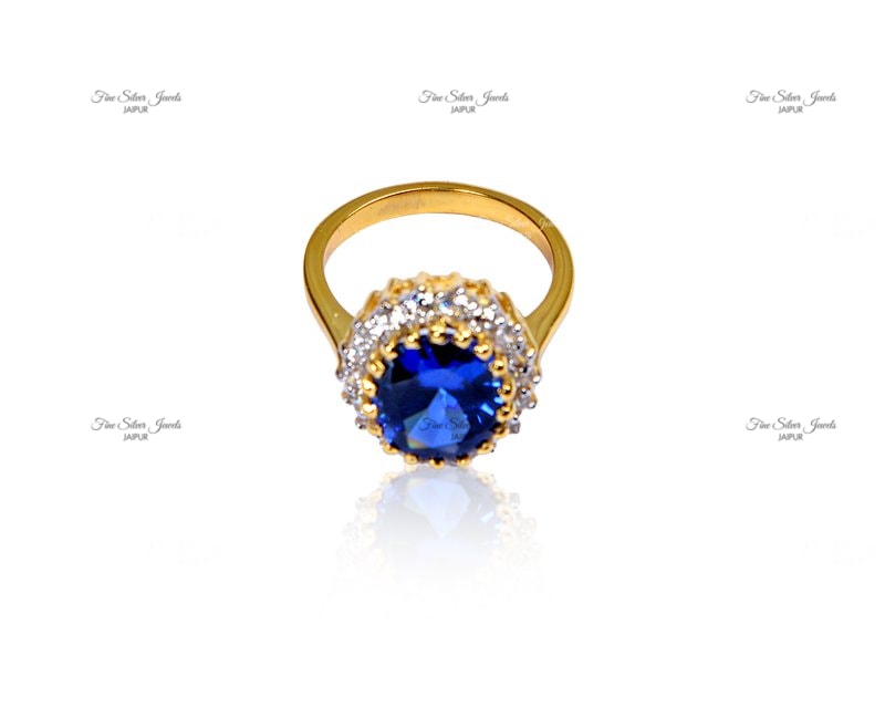 ROYAL TANZANITE BLUE RING finesilverjewels