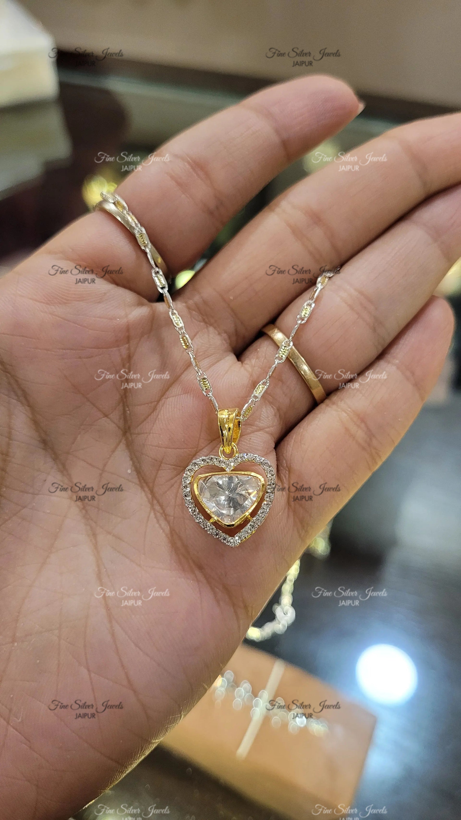 WITH LOVE PENDANT finesilverjewels