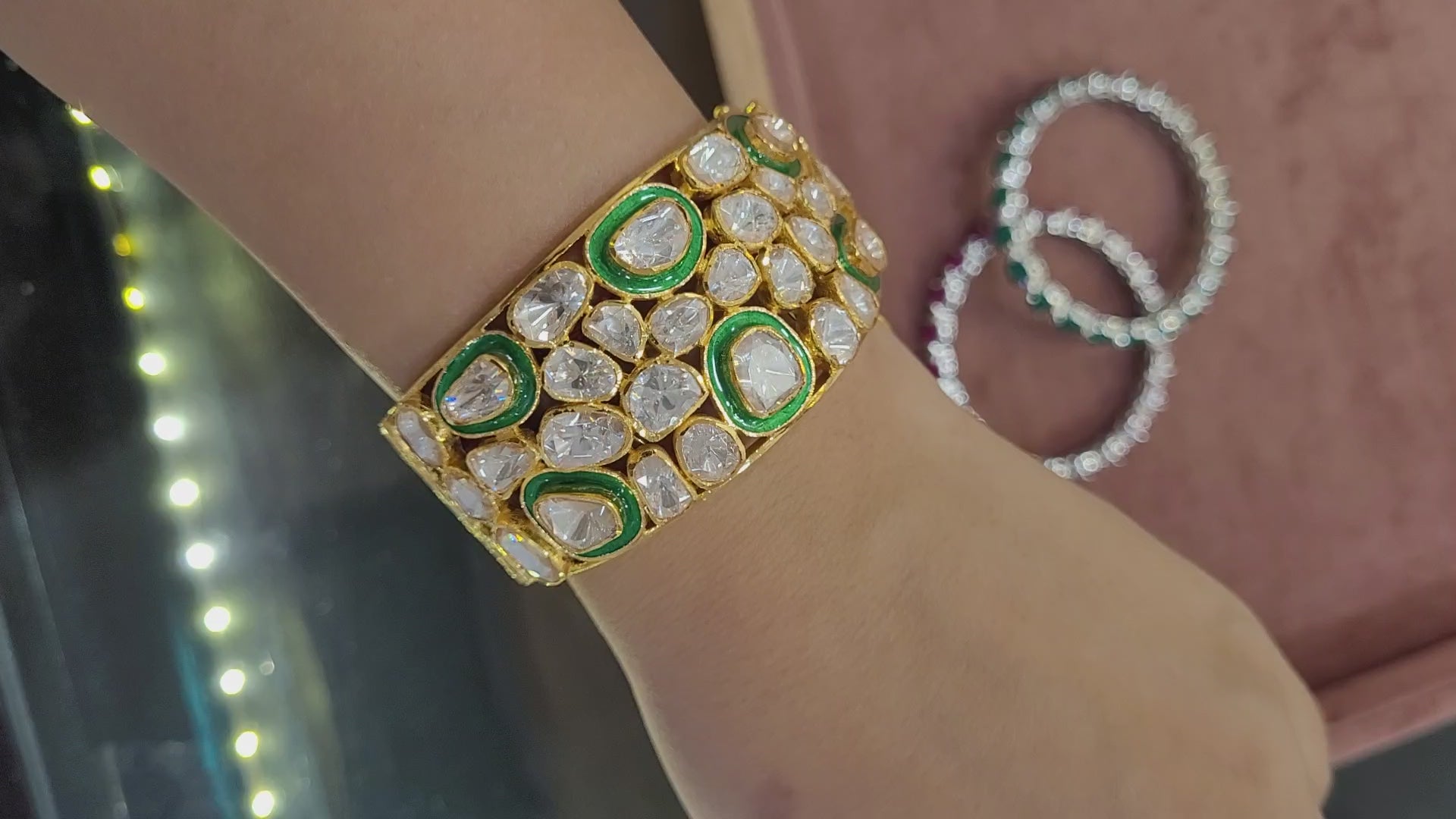 925 sterling fine silver crystal quartz stone bracelet for girls jewelry  india