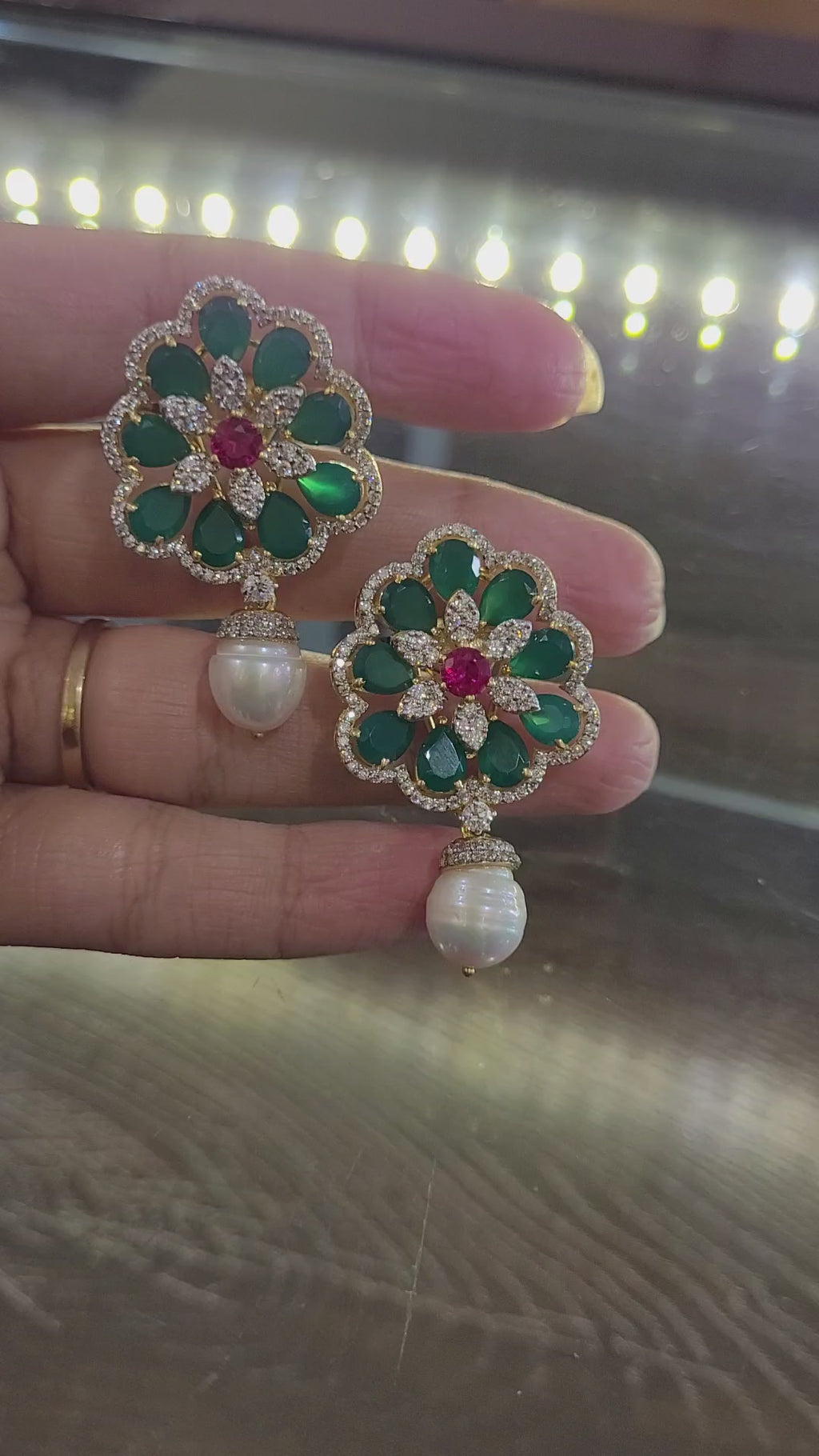 925 silver onyx Drop Earrings