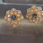 925 silver reet polki earrings